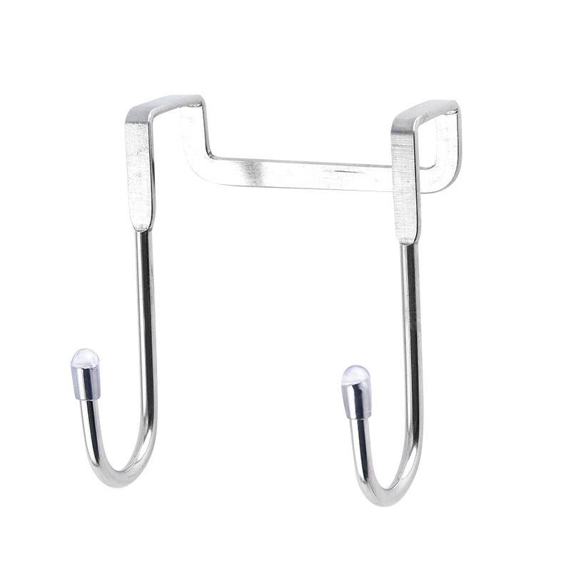 Stainless Steel S-Shaped Double Hook for Bedside, Bathroom, Kitchen, and Dormitory