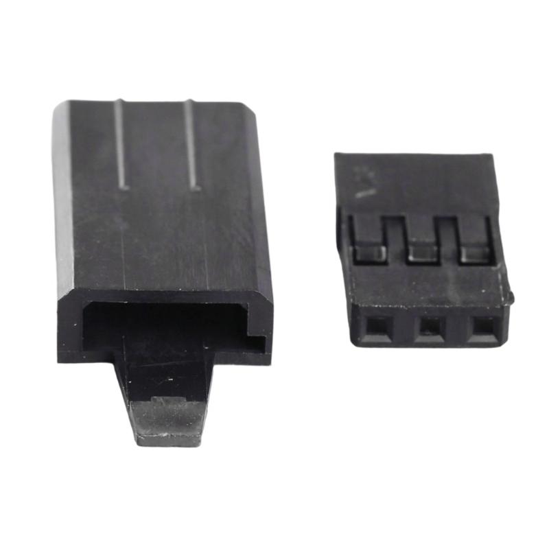 10 Pair Servo Plug Female/Male Extension Connector Receiver Plug Signal Transmission Lock and Pin Set For Futaba JR