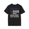 Obama 2028 Since Rules Don't Exist Anymore Graphic T-Shirt S-5XL