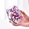 Hand-Painted European Crystal Wine Glass - Four Seasons Design for Home Decor