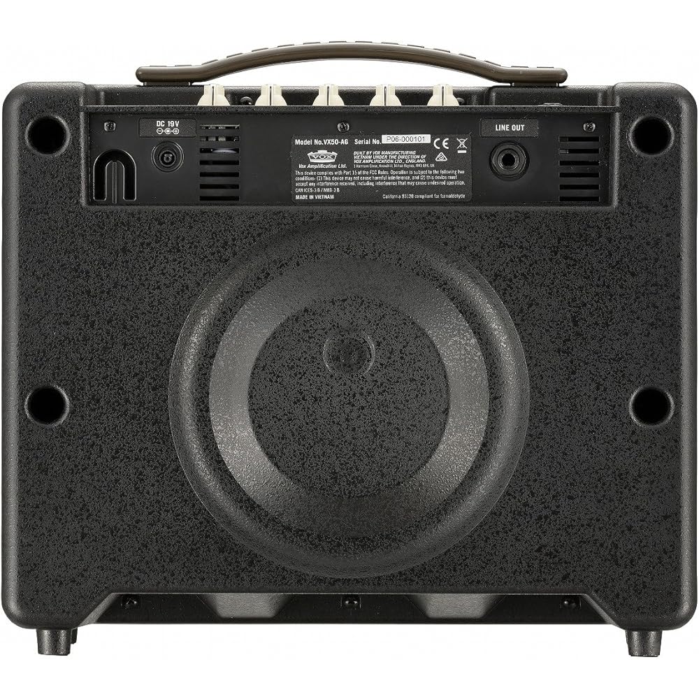 VOX Nutube Powered Acoustic Guitar Amplifier VX50 AG Compact Lightweight Design 50W Large Output ...