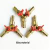 Gas Y-Type Three-Way Valve, 10mm Pipe Distribution Switch, Liquefied Gas Barb Tip Valve