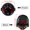 HD 52mm Car Water Temperature Gauge 40~120 ℃ with Water Temp Sensor 10mm 1/8NPT Car Racing Gauge Holder White Light Meter