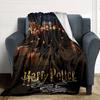 1pc Harry Potter 20th Anniversary Flannel Blanket - Soft Warm Throw for Home, Office, TravelL1363