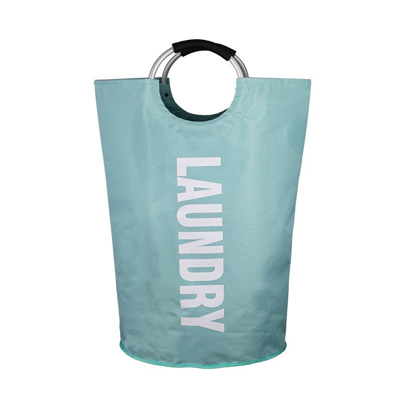 

Large Capacity Dirty Laundry Basket Foldable Oxford Cloth Storage Basket Bathroom Dirty Clothes Organizer Toys Storage Basket небо синє кольору