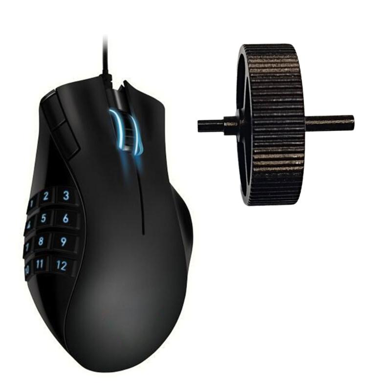 Gaming Mouse Scroll Wheel Pulley Mouse Metal Rolling Wheel Repair Replacement for NagaX Mouse