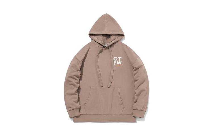 Li Ning Sweatshirts Men s Tan Hooded Moderate Regular AWDQB67-4 S