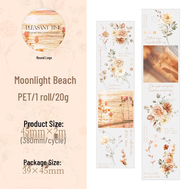 Ketchup Girl Cozy Series PET Tape: 6 Types of Reusable Plant Journal DIY Stickers