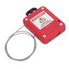 Lockout Tagout Cable Lock Adjustable Self Locking Wire Lock with Stainless Steel Cable for Electric