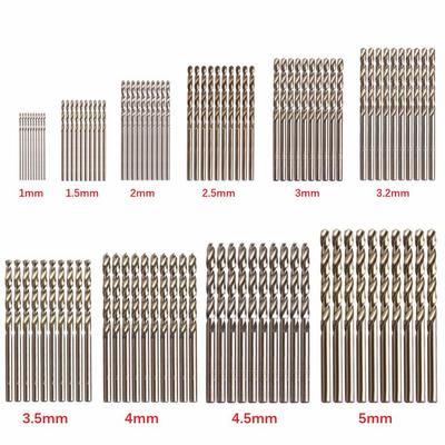 Professional Grade Cobalt HSS Drill Bits for Metalworking 1 5mm Diameter