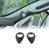 2pcs ABS Carbon Fiber A-Pillar Speaker Cover Trim Decor For Ford F150 2009-2014
