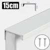 Hidden Cabinet Pulls Drawer Knobs with Screw Long Furniture Handles Aluminum Alloy Kitchen Closet Cupboard Door Handle Hardware
