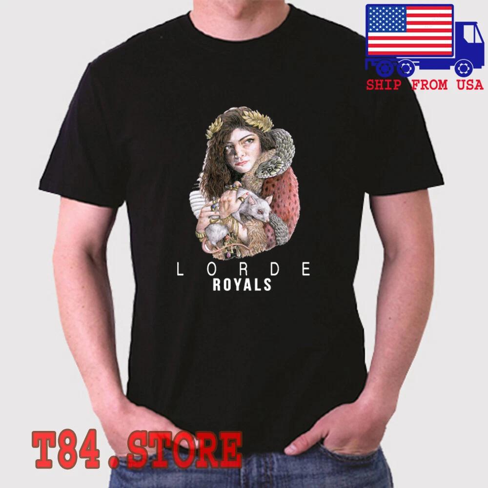 LORDE Royals Men s Black Size S to 5XL S