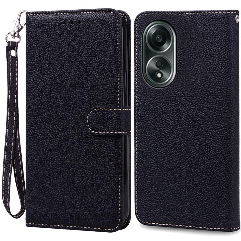 A58 A 58 Case For OPPO A58 Case Silicone Wallet Flip Leather Case For OPPO A58 4G Case Book Cover For OPPO A58 5G Phone Fundas