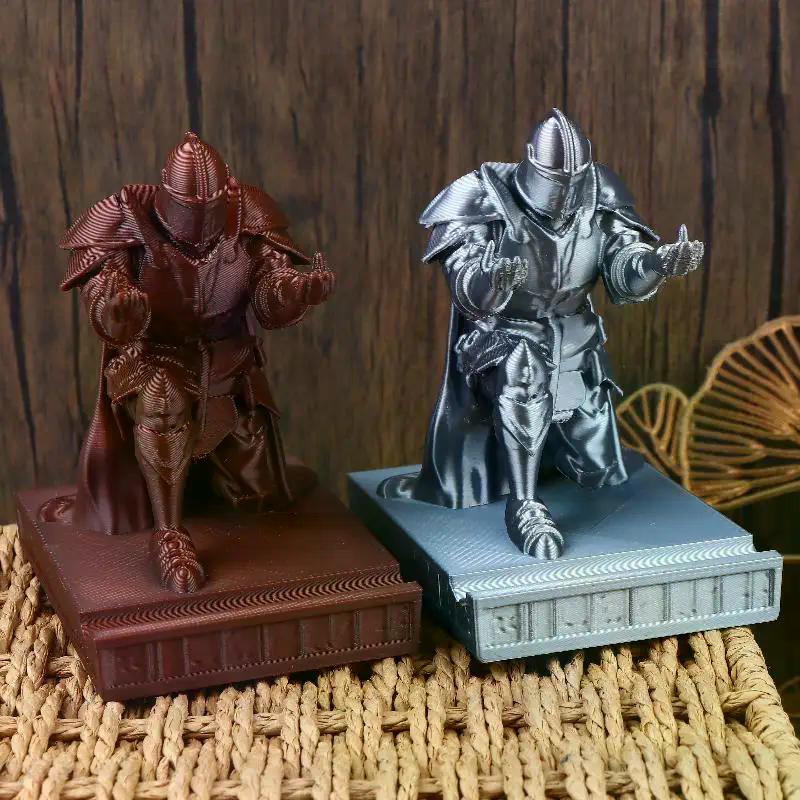 Gepanzerter Retro-Soldaten-Stifthalter Schreibtischzubehör Krieger-Bleistifthalter Ritter Für Schreibtisch Kleine Statue Ornamente