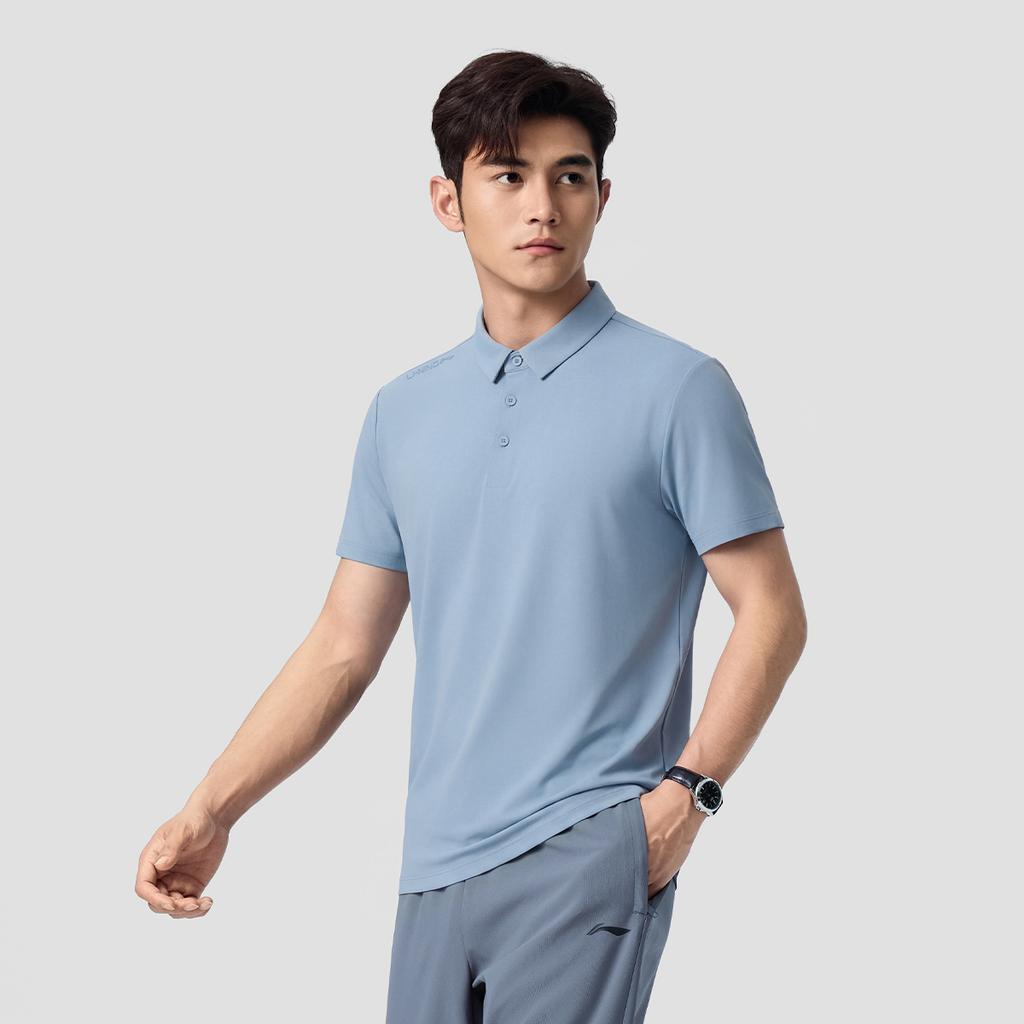 Li Ning Fitness Series Short Sleeved Polo Shirt Men's APLW349-2