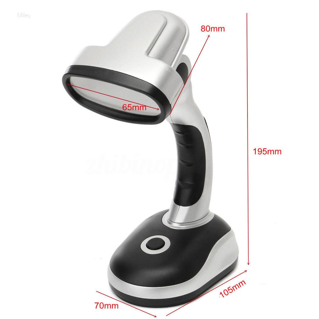 

pdtoweb 12 светодиодных гибких настольных ламп с батарейным питанием для чтения, настольных ламп, яркий свет