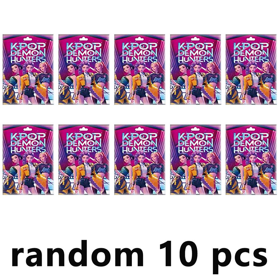 Anime Kpop Demon Hunters Figure Model Toy PVC Cartoon Gaming Peripherals Desk Decoration Collection Figures Model Toy For