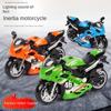 Lights Simulation Motorcycle Toy Racing Car Model Mini Motorcycles Music Toy  Kids
