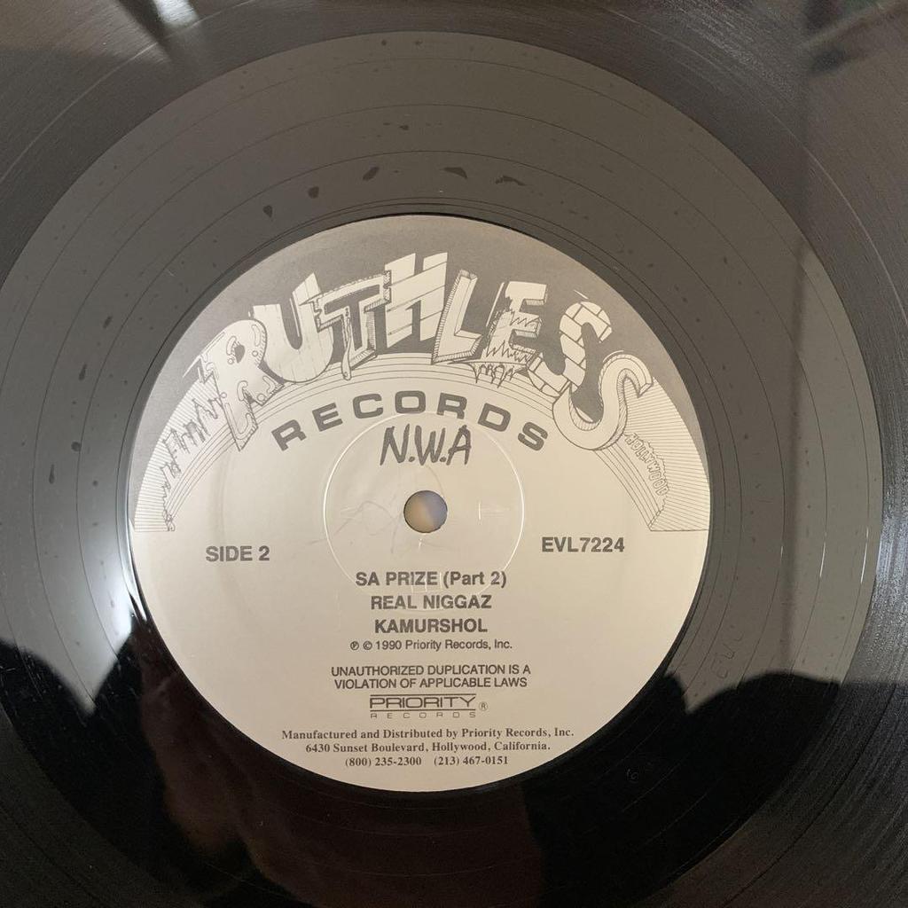 [USED] N.W.A./100 MILES AND RUNNIN'/G-RAP