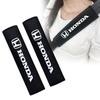 Car Safety Belt Shoulder Cover Pad Plush Seat Belt Shoulder For Honda Civic Accord Crider City CRV HRV Inspire Fit Odyssey Envix