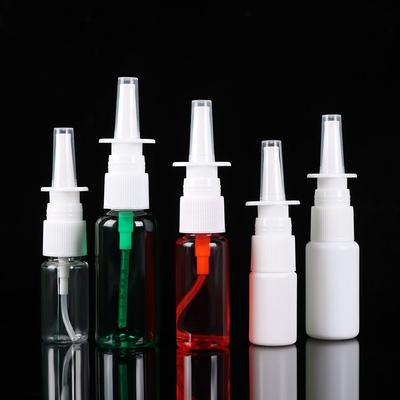 Health Care Pump Mist Spray Bottle Refillable Container Nose Dropper Bottles Empty Nasal Sprayer