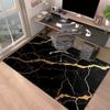 1PC Marble texture printed Carpet Rug for Living Room Bedroom Home Sofa Decoration,Non-slip Floor Mat Floor mat