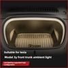 For Tesla New Model Y Juniper 2025 Model 3 Highland Front Trunk Frunk LED Ambient Light Flexible Silicone Strip Decorative Lamp