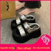 High-Heeled Thick-Soled Sandals for Petite Women, 2026 Trend, Perfect with Skirts, Summer Outdoor Beach Fashion