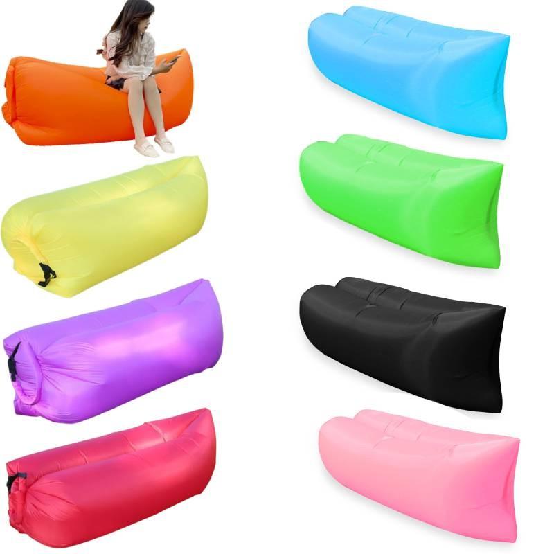 Inflatable Lounger Folding Air Sofa Outdoor Sleep Tool Portable Prop Camping