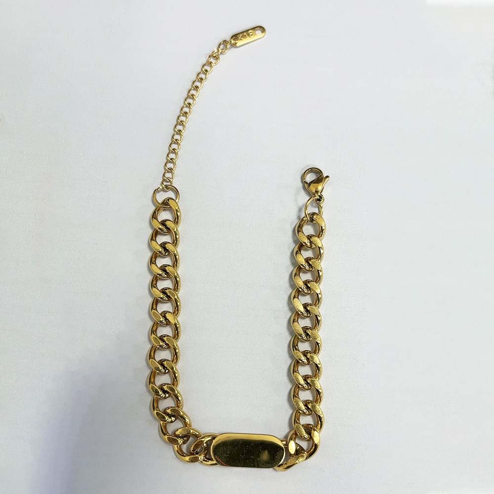 Stainless Steel Heart-shaped Ladies Elegant Bracelet For Women Crystal Bangle