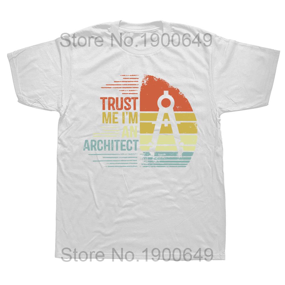 Architect Brain Architecture Students T Shirt Summer Graphic Cotton Streetwear Short Sleeve Birthday Gifts Tshirt Mens Clothing S