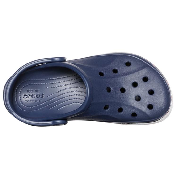 Crocs Bayaband Printing Sandals Unisex Blue 206233-410