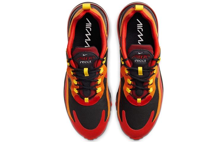 Men's Sneakers Nike Air Max 270 React Magma Black/Speed Yellow/Magma Orange/Chile Red