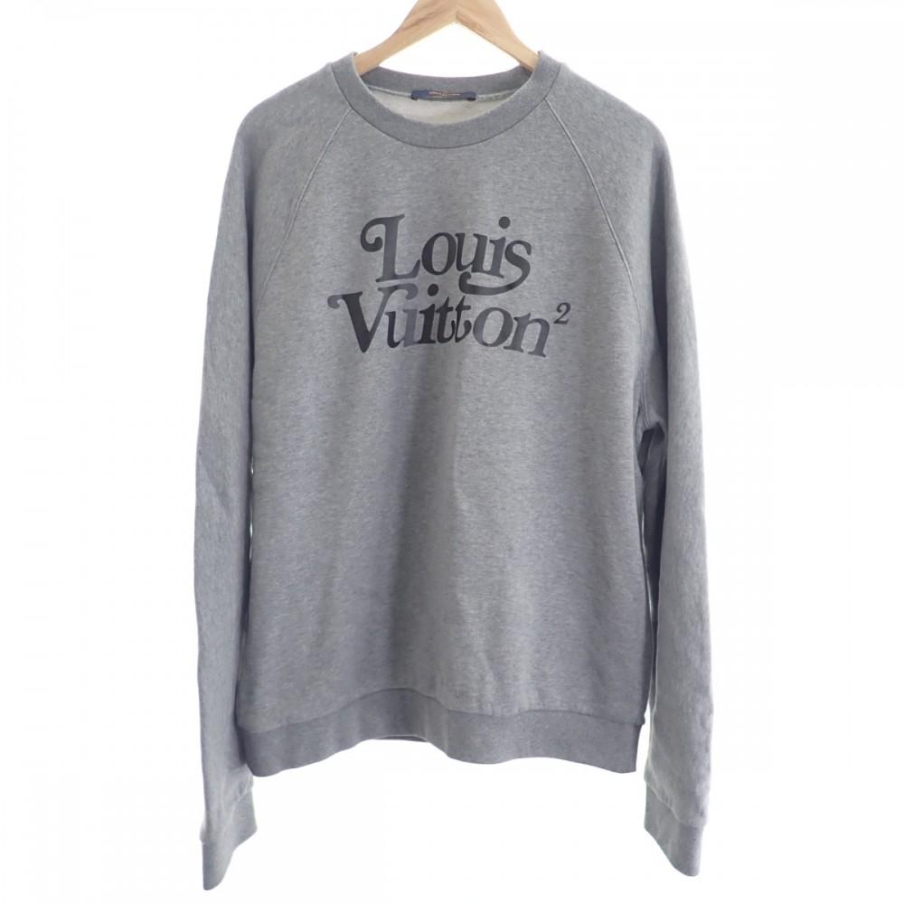 

LOUIS VUITTON HJY13WUYR_1A7X6Z L sweat gray cotton mens
