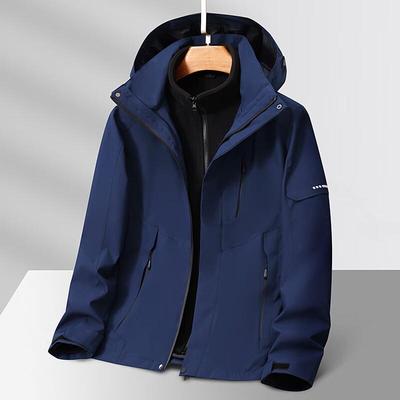 ZHINAI Unisex 3-in-1 Fleece Lined Technical Jacket