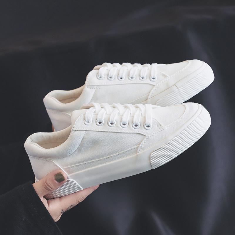 

Board shoes spring new Korean version white shoes trend breathable men s shoes versatile casual canvas board shoes cloth shoes white tide shoes 39 белый