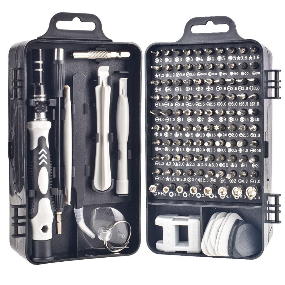 Pro-Grade 115-in-1 Screwdriver Set with Magnetic Bits for MacBook Phone Laptop Repair Automotive&Electronics Multitask Tool Kit