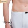 Men's Cotton Mid-waist Boxer Briefs
