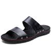 Men's Oversized Genuine Leather Non-slip Beach Sandals