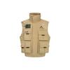 Fukushin FW22 Multi-Pocket Layered Vest Men Vest Beige 2EAGNM2VS732OSPQBEIG