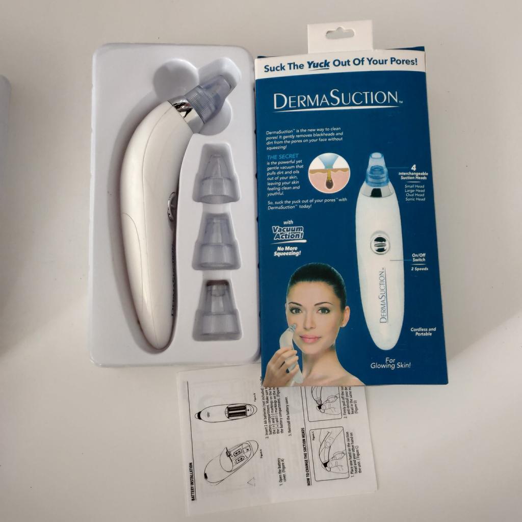 Blackhead Suction Instrument, Pore Cleaner, Face Cleanser, Electric Facial Cleanser