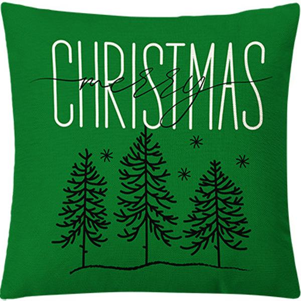 

Christmas Hot Xiyin Temu Home Decoration Pillow Case Living Room Festival Cushion Backrest Cover 45 * 45Cm [without core]