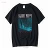 80er 90er Skinny Puppy Band T-Shirt lange oder kurze Ärmel Vintage gewaschenes Oberteil für den Alltag Unisex Designerkleidung Leicht