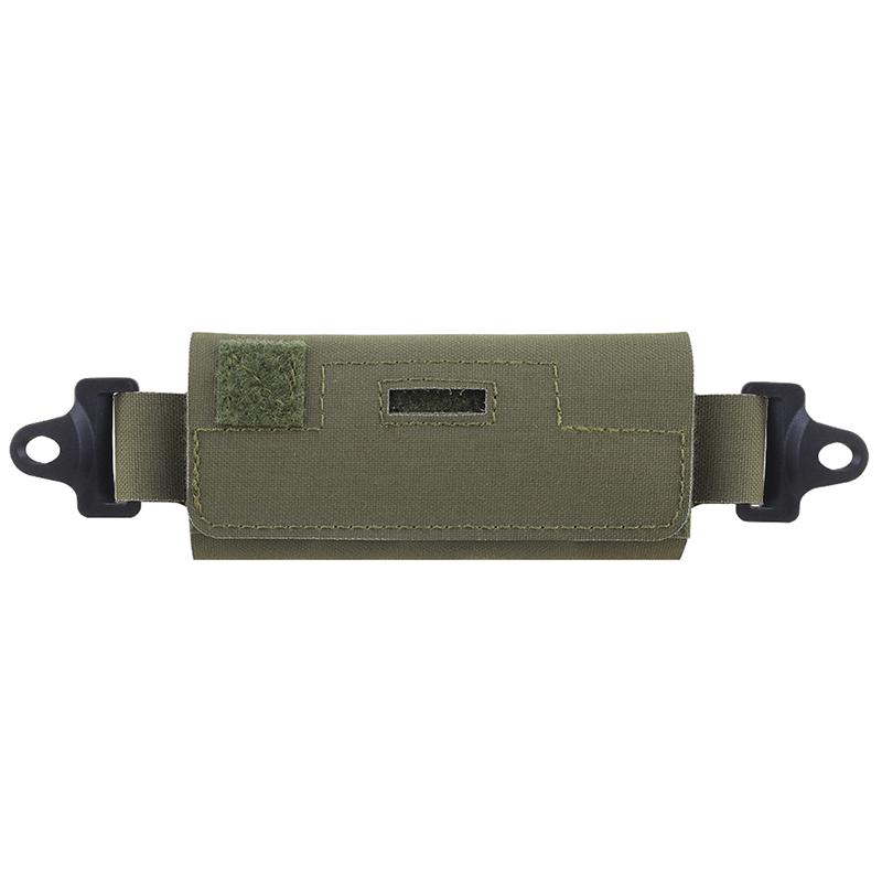 Váhový sáček na airsoftovou helmu Pouzdro na protiváhu helmy Vyvažovací sáček pro NVG Systém nastavitelných popruhů pro airsoftové bojové helmy