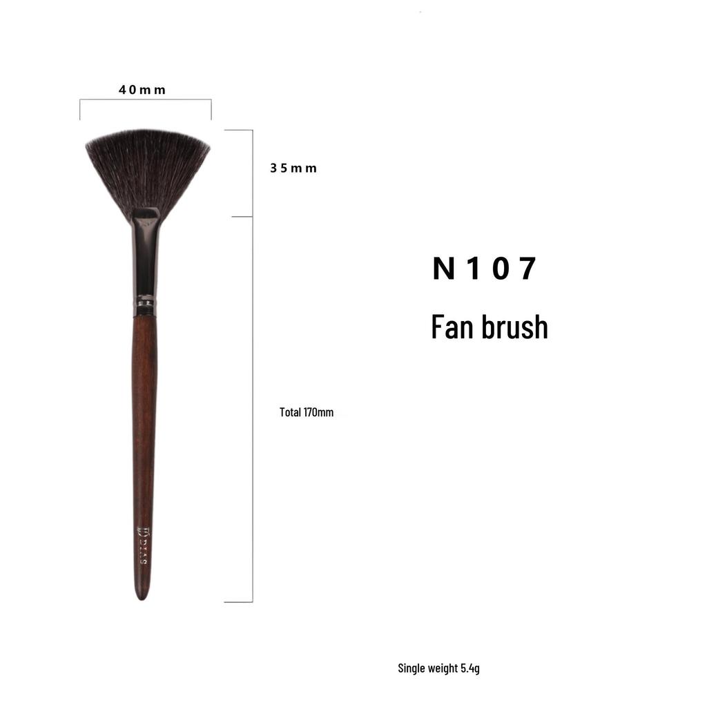 26-Piece Professional Makeup Brush Set: High-End Brushes for Loose Powder, Blush, and Foundation.