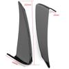 Rear Bumper Air Vent Stickers Cover Fender for Mercedes Benz C Class W205 Sedan Sport 4 Doors Accessories Car Styling
