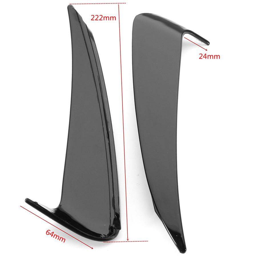 Rear Bumper Air Vent Stickers Cover Fender for Mercedes Benz C Class W205 Sedan Sport 4 Doors Accessories Car Styling