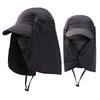 Unisex Quick-Dry Sun Protection Hat for Hiking, Fishing, and Outdoor Activities with Face and Neck Coverage