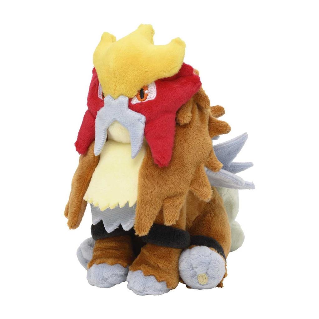 Pokémon Center Original Plush Toy Pokémon fit Entei 13 x 13.5 x 7 (H x W x D: cm)